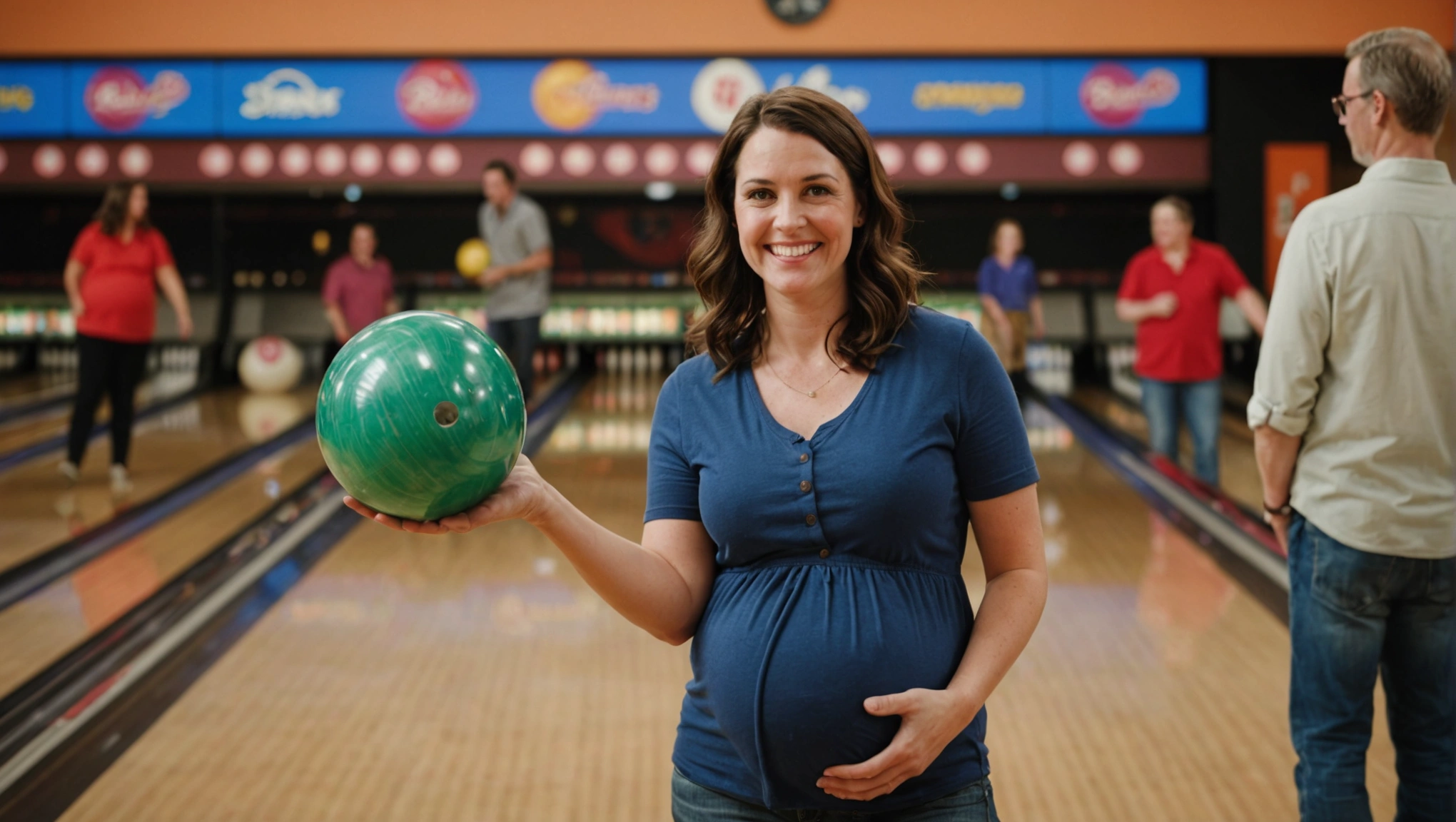 bowling in der schwangerschaft