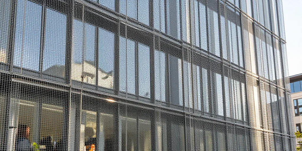 drahtgewebe fassade